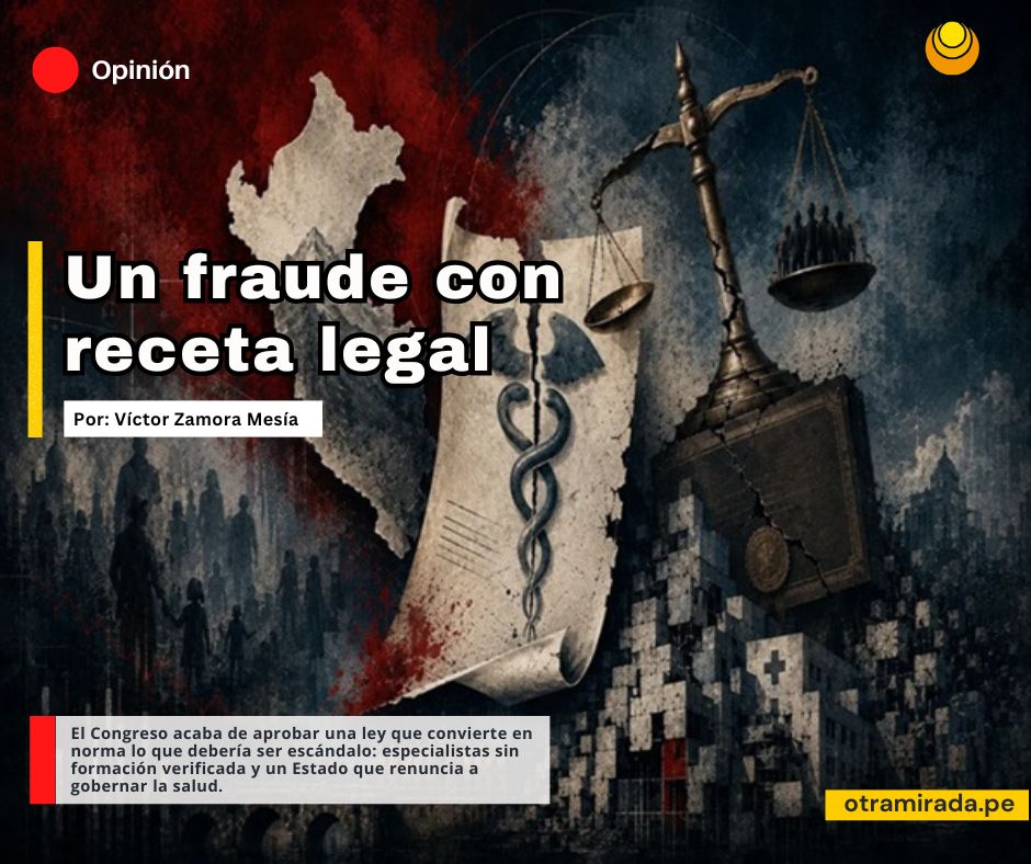 otramiradaperu's tweet photo. 📣𝗨𝗡 𝗙𝗥𝗔𝗨𝗗𝗘 𝗖𝗢𝗡 𝗥𝗘𝗖𝗘𝗧𝗔 𝗟𝗘𝗚𝗔𝗟
✍️Víctor Zamora Mesía, @victorzamora 
🔴Leer aquí 👉 https://t.co/PYWZD1p6BG https://t.co/XdjA1mdGk0