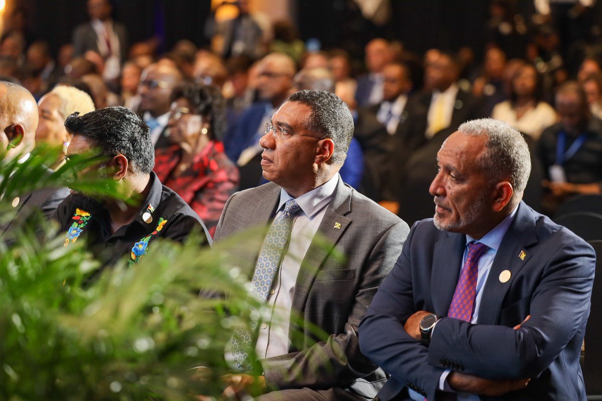 AndrewHolnessJM's tweet photo. I joined my fellow Heads of Government for the Opening Ceremony of the 51st Regular Meeting of the Conference of Heads of Government of CARICOM.

This meeting provides an important opportunity for regional leaders to engage in meaningful discussions on the issues that affect the lives of our people.

Over the coming days, I will participate in discussions aimed at advancing shared priorities and ensuring that the decisions we make deliver tangible benefits for the people of Jamaica and the wider Caribbean.

The work we undertake together has lasting significance for our region, and I remain committed to ensuring that Jamaica continues to play a constructive role in shaping our shared future.