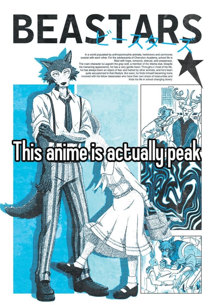 TheRealRiamu's tweet photo. #BEASTARS https://t.co/JQuiCjA6SK