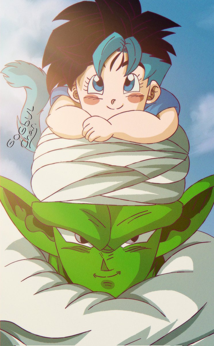 Gogebul__Chan's tweet photo. https://t.co/u7ay81jkfB

Good morning #GogeBul Nation here's something adorable to start your day off with piccolo and zuzu are such best buddies
#Gogebul #GogeBulch #GogetaXBulchi #Shipkidoc #piccolo https://t.co/pCMvLFQ4ht