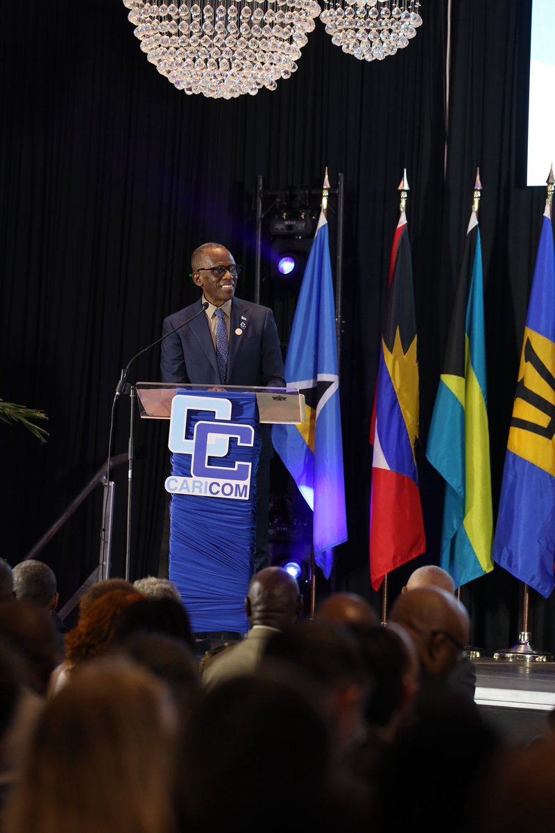 AndrewHolnessJM's tweet photo. I extend warm congratulations to Prime Minister Philip J. Pierre on assuming the Chairmanship of the Caribbean Community.

I look forward to working closely with Prime Minister Pierre and my fellow Heads of Government as we continue to strengthen regional cooperation, address the issues affecting our people, and pursue opportunities that support sustainable growth and development across the Caribbean.

On behalf of the Government and people of Jamaica, I extend my best wishes for a successful tenure as Chairman of CARICOM.