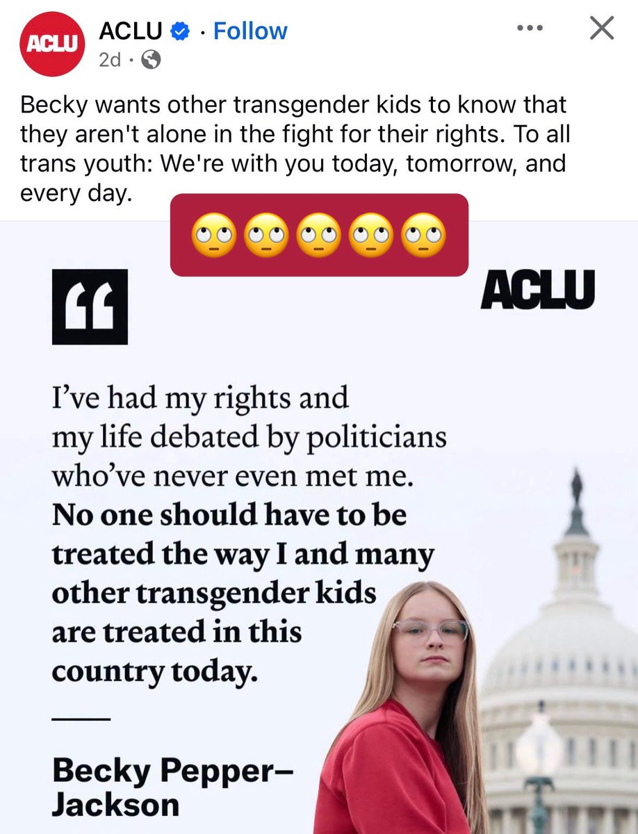 Erin4Parents's tweet photo. Let’s be clear: “Becky” stole 1,400+ titles and opportunities from over 400 girls…

He sexually harassed them in their private single-sex spaces — including vile comments like “suck my d*ck” and threats of r*pe — causing girls to fearfully quit their team & sport. (All facts presented in court.) 

No girl should have to share locker rooms, bathrooms, or podiums with boys who identify as girls.

I’m sorry this boy was lied to, chemically castrated as a little kid, and used as a political pawn for an insane agenda.

But his feelings do not trump the rights, safety, dignity, and opportunities of every girl in this country.

***Also, no child is born in the wrong body.***
