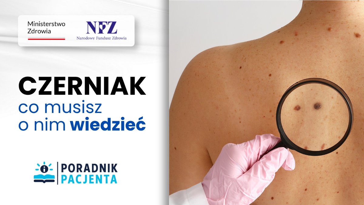 NFZ_Lodz's tweet photo. #Czerniak
🔍Znamiona na skórze mogą być podstępne.
Wczesne wykrycie daje nawet 90% szans na wyleczenie‼️
Zwróć uwagę na regułę #ABCDE: asymetria, poszarpane brzegi, nierówny kolor, średnica powyżej 6 mm i ewolucja zmiany.
Regularnie sprawdzaj swoje ciało. ☀️ #Profilaktyka https://t.co/edr6nBrtll