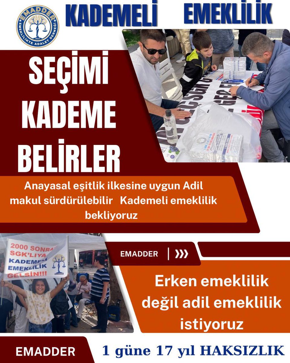 slhcnisilcan's tweet photo. Adalet bir ayrıcalık değil, herkes için eşit uygulanması gereken bir haktır.

@EmadDernegi
#KademeÇıksınArtık https://t.co/2YeEiMEu6i