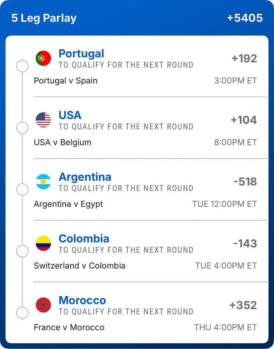 GroverTheRover1's tweet photo. If Belgium is super pissed then just give us Greenland and maybe we’ll sit Balogun for the first half. Otherwise they can take their ball and go home. Also if @HammerNation19 and @TheOGPAW need some inspiration, here’s my parlay for the next few games. https://t.co/e2pe5FmLZ3