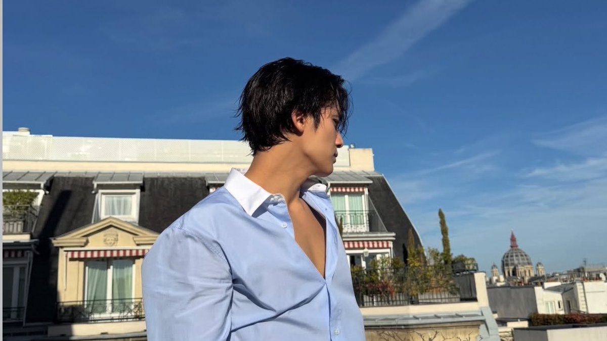 rosegyuarz's tweet photo. there’s just something about sunkissed mingyu in europe that’s so romantic https://t.co/qDkkIhFKCe