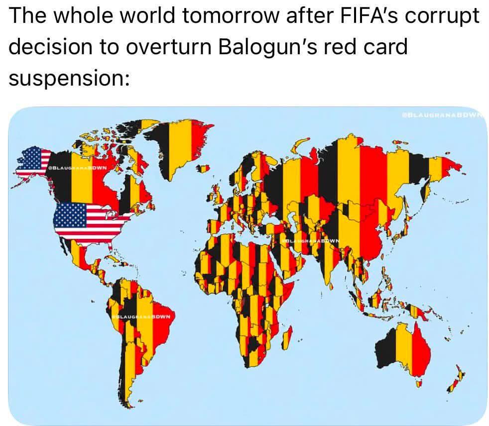 Gwright21440911's tweet photo. Why @FIFAWorldCup ? Why put such a stain on this worldcup😭 shame on you Fifa. Dear coach of the USAteam, be smart and leave him out, do the right thing. Don't put the team, yourself, your staff and  all the USA supporters in this position, just because one man can't play fair🙏 https://t.co/boGnvSkjlY