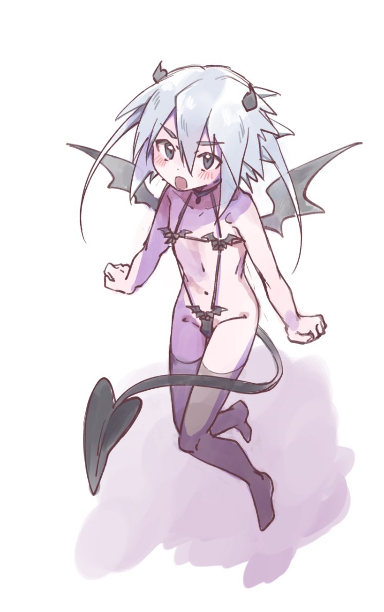 moco88's tweet photo. 我慢できなかった！私は描いた絵をすぐアップしたくなるからな！
淫魔ジニ！新しい服よ〜！ https://t.co/cqfyC593l1