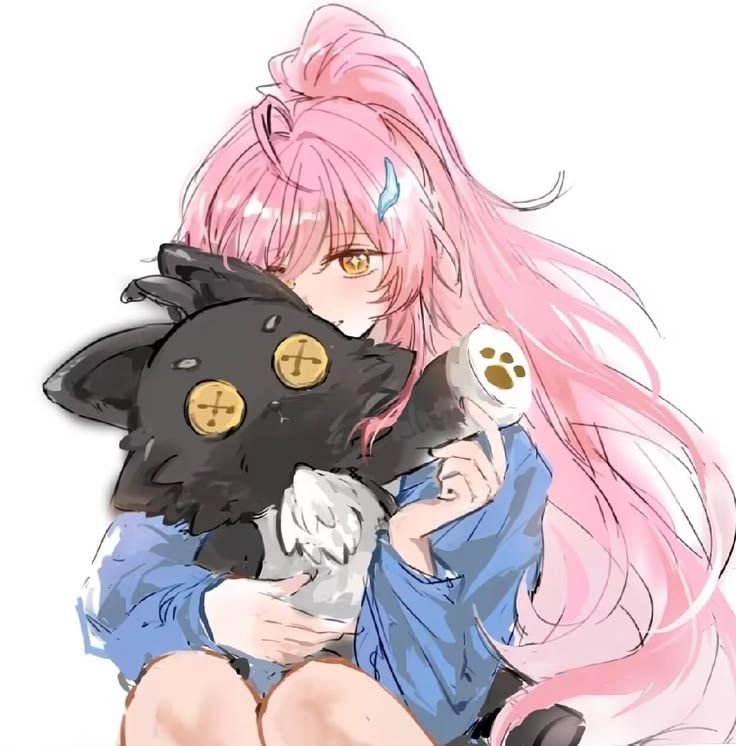 AemeathFan1's tweet photo. Good morning everyone! ☀️ Hugging my plushie tight today, hope you all have a cozy day ahead! 🩷 ✨ https://t.co/O88uJPVANm