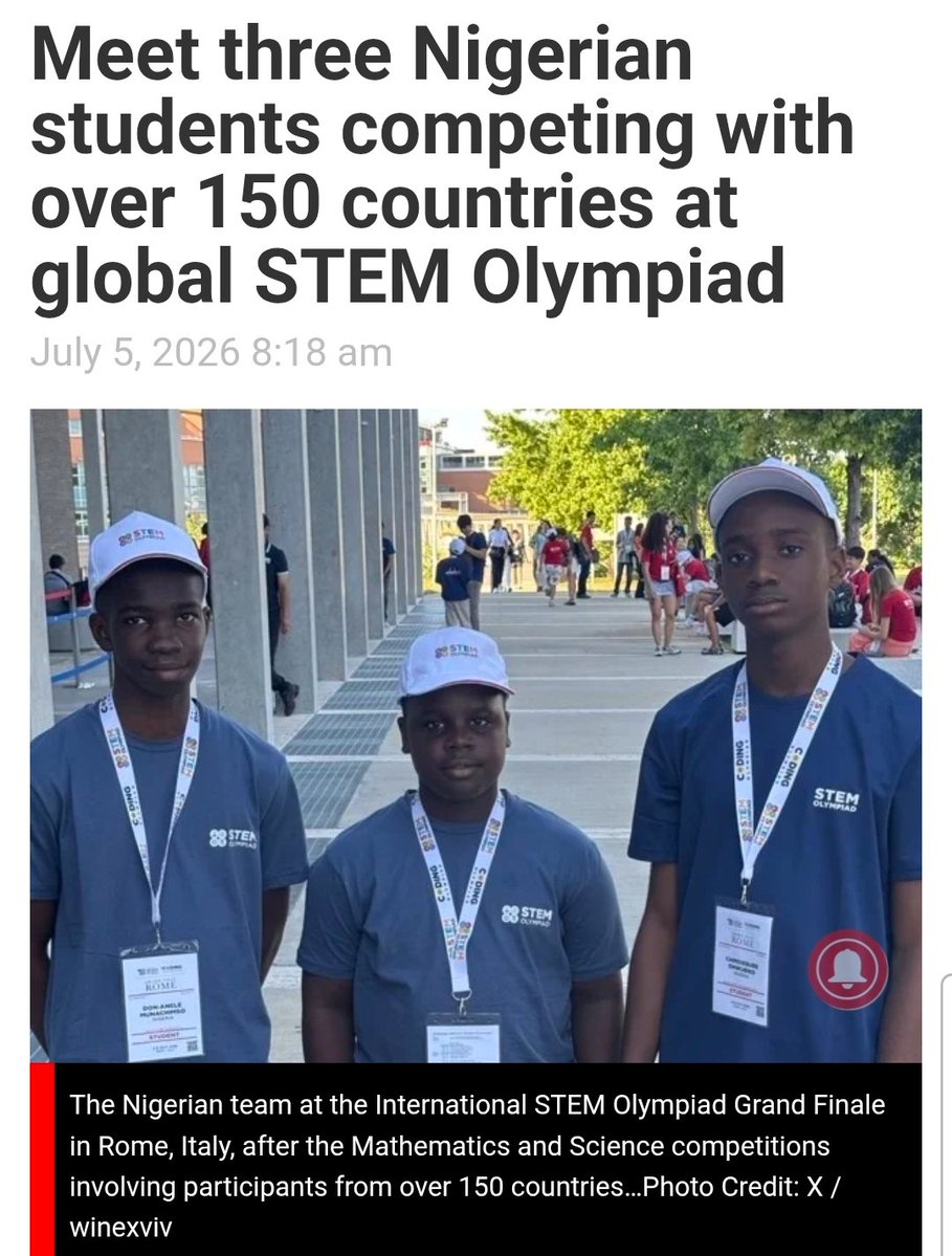 Bots4All's tweet photo. Take note Punch @MobilePunch 

The Winner  contestants from South Eastern Nigeria is a better description since other regions also competed but failed to scale through.

Tinubus @officialABAT fund campaigns not education!

#igbosmeanbusiness #TinubusAreThieves #FulaniJihadists https://t.co/q1O0Nc6NDJ