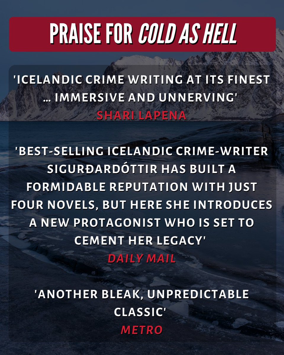 LiljaWriter's tweet photo. 🇺🇸 🇨🇦 TODAY ONLY IN THE USA/CANADA my chilling thriller, #ColdAsHell, first in the ADDICTIVE #AnÁróraInvestigation is on #sale
for just £0.99 TODAY ONLY ON KINDLE!😱🥶https://t.co/5F96obmYas
@amazonkindle @IceLitCenter https://t.co/xF8JjQodca