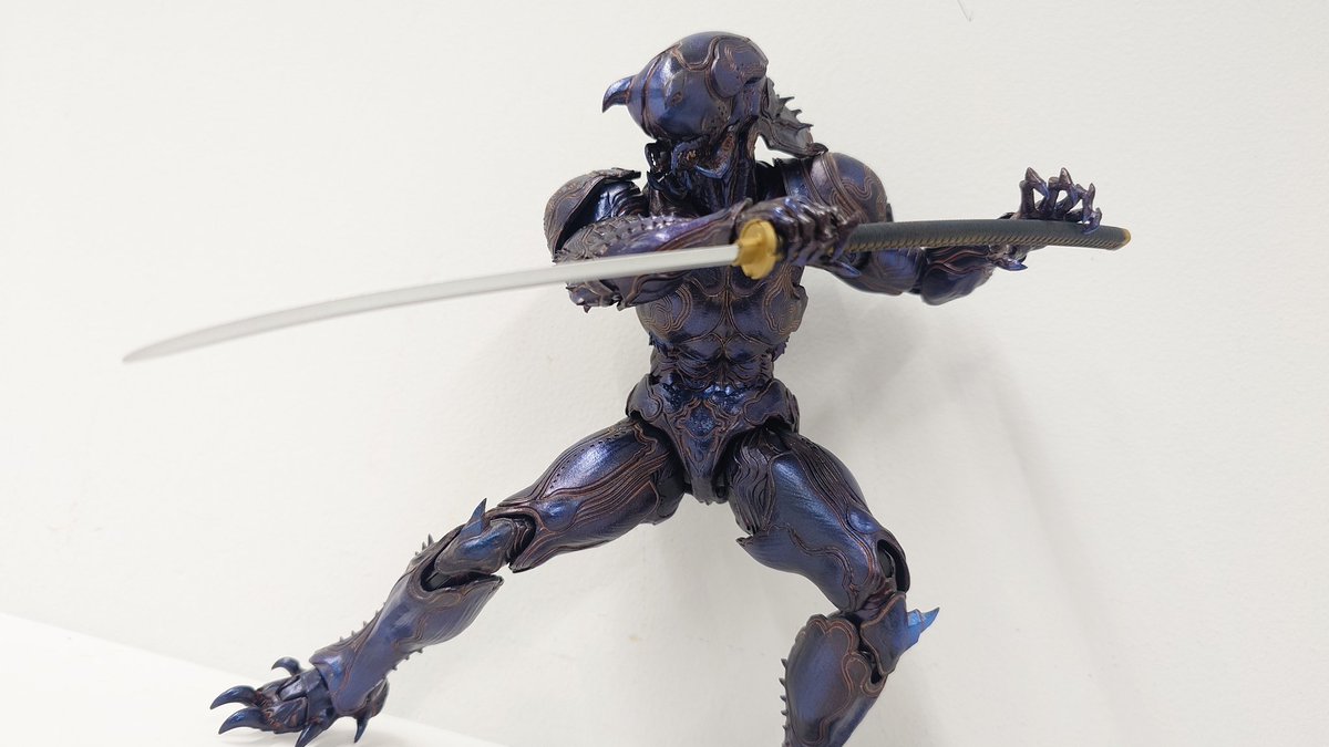BELDIO_E's tweet photo. ②
#Romankey の 鬼蟻(ゴースト・アント)
と、おたかさん(@bucky_spike)の長巻
大振りな武器似合い過ぎる訳でね https://t.co/mEYPrHHfMe