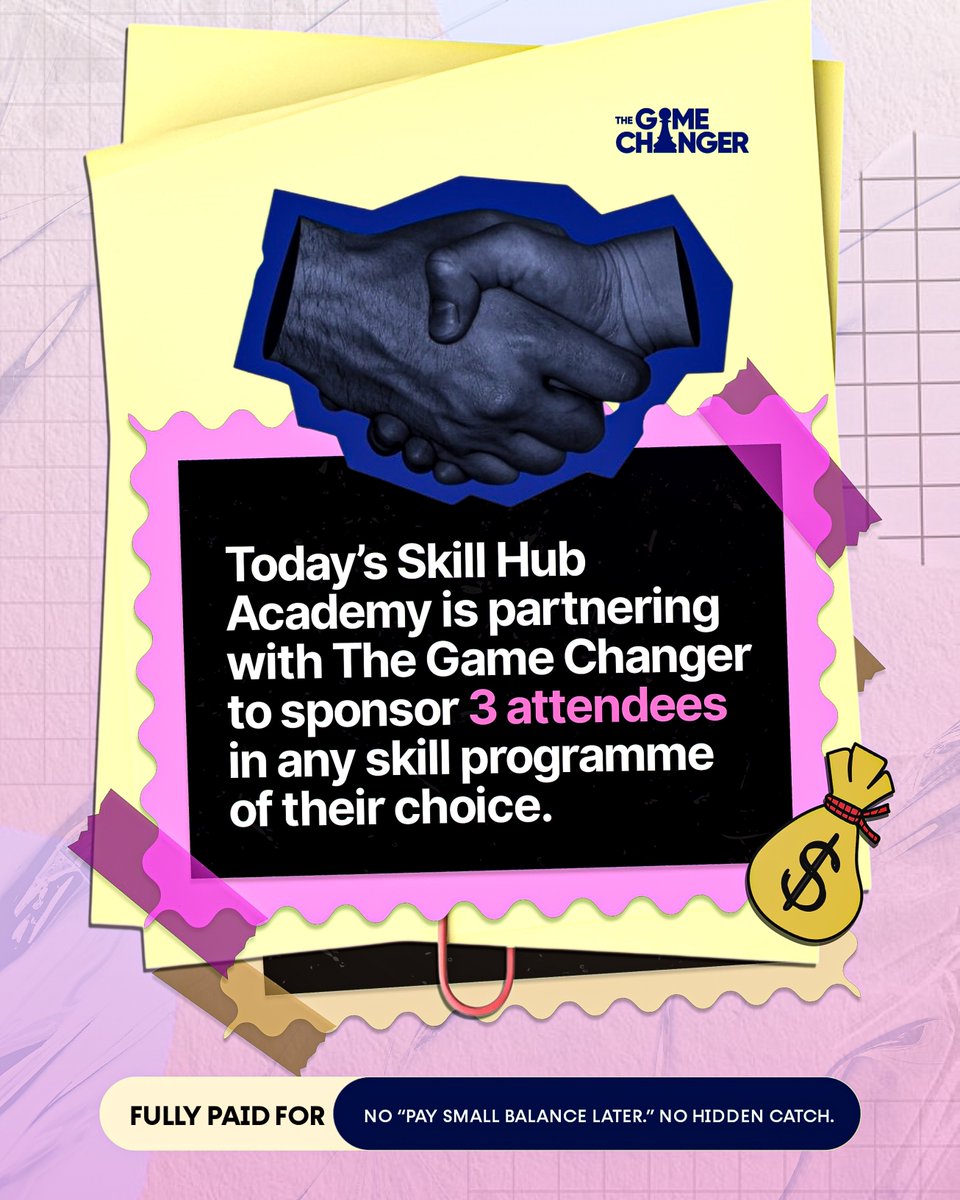 Limitless_Tribe's tweet photo. Sometimes, all it takes is one opportunity at the right time. This could be yours.
Spots are extremely limited. Don't overthink it,click the link https://t.co/n4SHRRHVt8
and register today!
#TheGameChanger #Empowerment #AbujaTech https://t.co/YglNjre233