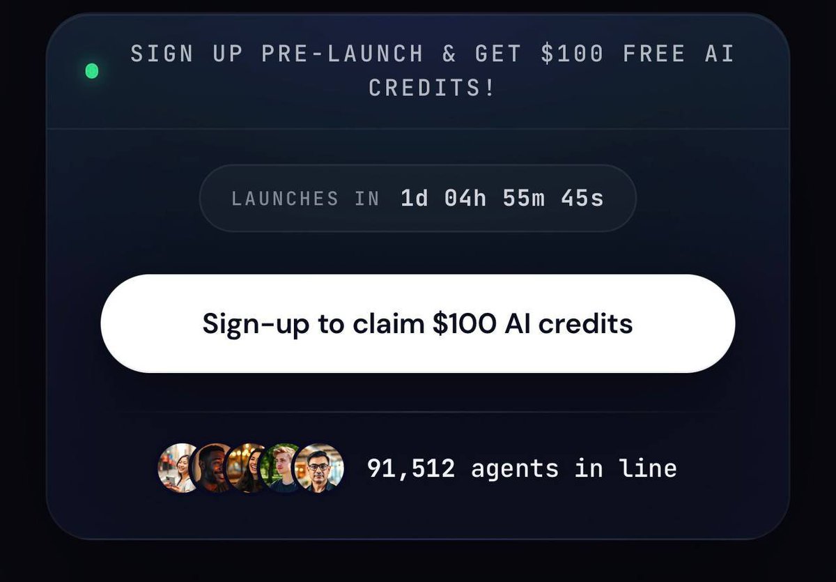 RAdam2341's tweet photo. 🚨 Claim FREE $100 AI Credits from Senpi! 🤖🎁

A brand-new AI + Web3 opportunity is live!🤑🤑  

✔️Just sign up with Google 
✔️Join the waitlist
✔️Wait for your invitation 
✔️Received Free $100 Ai Credits 

Join Here https://t.co/fia9envtrj 

👀👀👀👀👀🕐🕐🕐🕐 https://t.co/ppirFdsNwM