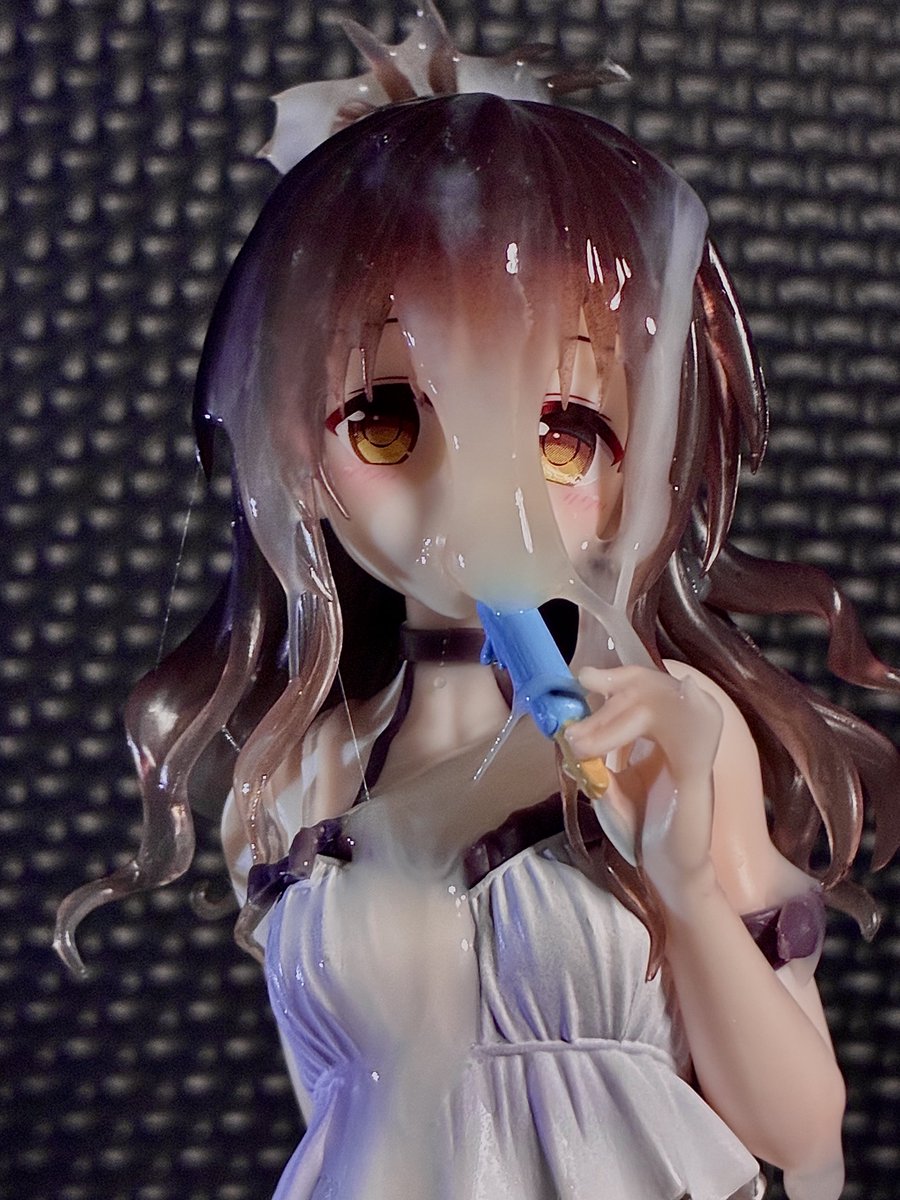 bkk_soi's tweet photo. お久しぶりです
すっかり夏なので、水着の美◯ちゃんに

べっとりかかった顔で見つめてきてかわいいですね…🍊🥛
一瞬ですがつららもできました
#フィギュアぶっかけ https://t.co/KfTRsIncle