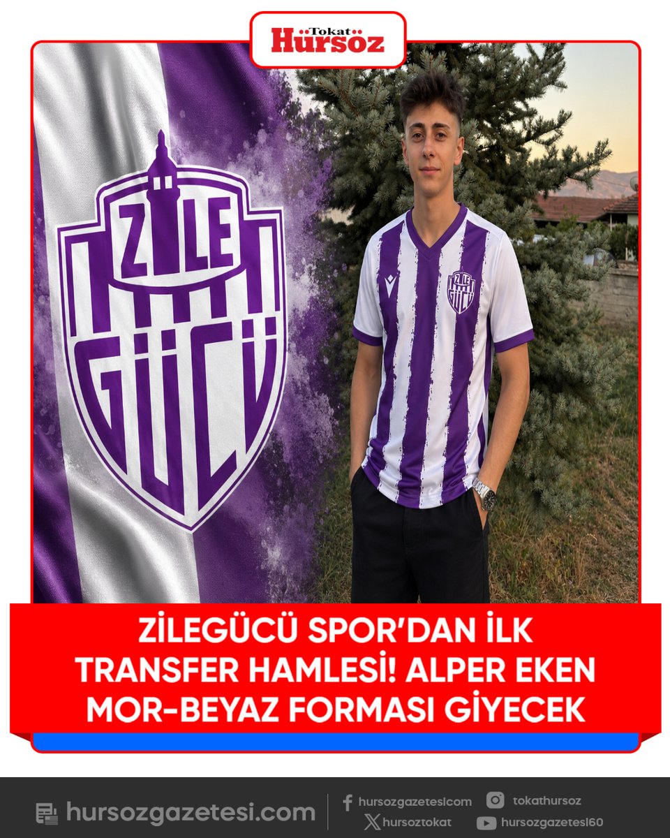 HursozTokat's tweet photo. https://t.co/EXr22Hqzfu

#ZilegücüSpor #AlperEken #Zile #Tokat #TokatAmatörLigi #AmatörFutbol #Transfer #Stoper #Futbol #MorBeyaz #YeniSezon #TokatSpor #SporHaberleri #MustafaIşık #TokatHaberleri https://t.co/flrcA8xsA2
