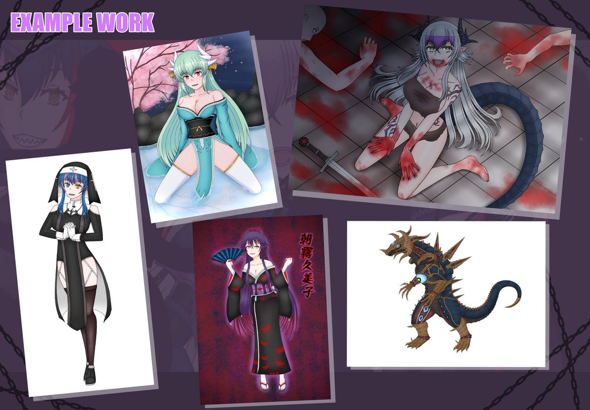 Tyrentrex202's tweet photo. COMISSION OPEN NOW!

Will begin with 2 slot! 

and after that you can commission me if you want! 
Hope we can work together 0w0! 

#commissionㅤ https://t.co/TLdMIYbUOV