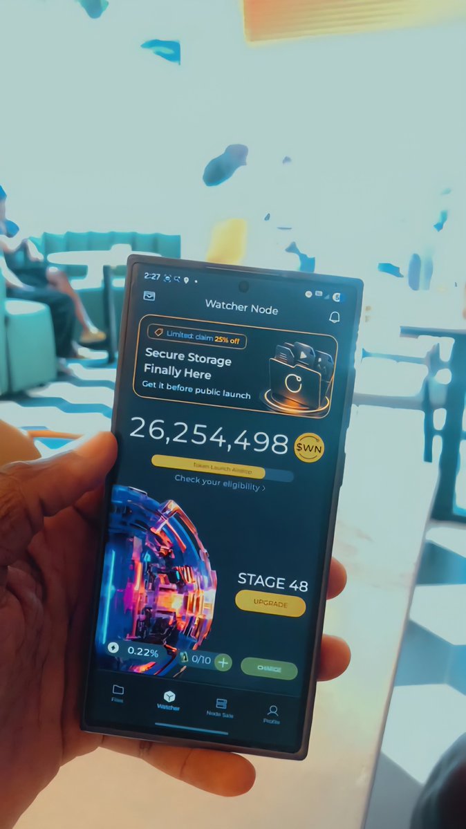 word_spinner's tweet photo. Launching Watcher Node to secure @DeNetPro storage network, live from Lagos Nigeria! #WatchersEverywhere https://t.co/JPGAvTsbgW