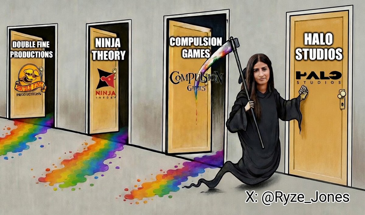Ryze_Jones's tweet photo. Let no rainbow rock be left unturned. The Sharma Purge continues — quietly, efficiently, and with surgical precision. Every DEI hire, every glitter-soaked woke appointee, every virtue-signal specialist is being hunted down and removed like the ideological tumors they are. The rainbow doesn’t fade… it gets deleted.