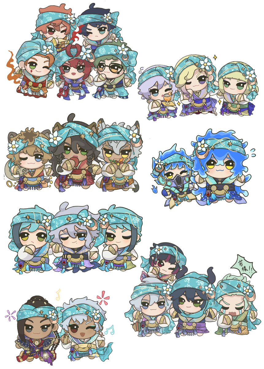 rntngy164046's tweet photo. 7寮 熱砂の国パロ
ぬい🏜️ https://t.co/QqE9PqGj1t
