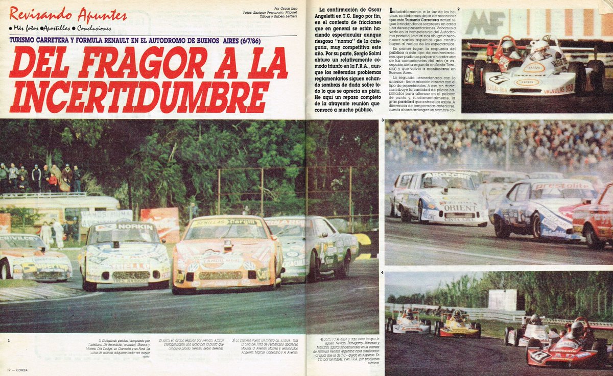 PatoG82's tweet photo. 🔗 "Revisando apuntes"

#TCenBuenosAires #TurismoCarretera #OscarAngeletti #DodgeTC #EstebanFernandino #OscarCastellano #OscarAventin #RevistaCorsa #AutomovilismoArgentino #AutodromodeBuenosAires https://t.co/uBtKLYIipj