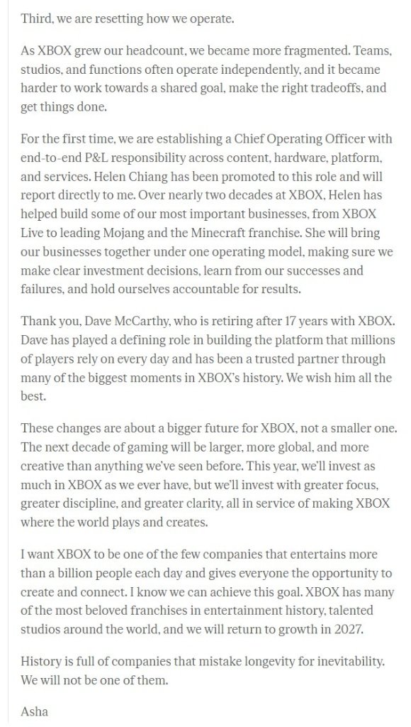 F_DaVid_A's tweet photo. Ya está aquí. Os dije que iba a ser MASACRE:

- XBOX DESPIDE A 3200 Devs (1600 HOY mismo)

- Ninja Theory y Undead Labs con nuevos dueños
- Compulsion y Double Fine independientes
- Arkane en revisión
- Mojang y King reportan a ASHA
- Recortes en Activision, Bethesda y Blizzard https://t.co/LmCN5zsGfK