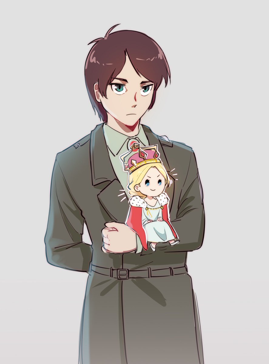 ShinShiEreHisu's tweet photo. Eren and little princess

#shingekinokyojin #attackontitan #erehisu #eren #historia https://t.co/tPlFYqhmIR
