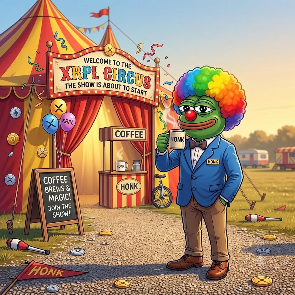 zorro52345's tweet photo. @buuvva_ Good morning Buuvva 👋

The coffee is hot and the show is just about to begin! 🎪☕️ 

Have an amazing week!

$HONK

https://t.co/NYuEv7gdtU https://t.co/c8eUfetncL