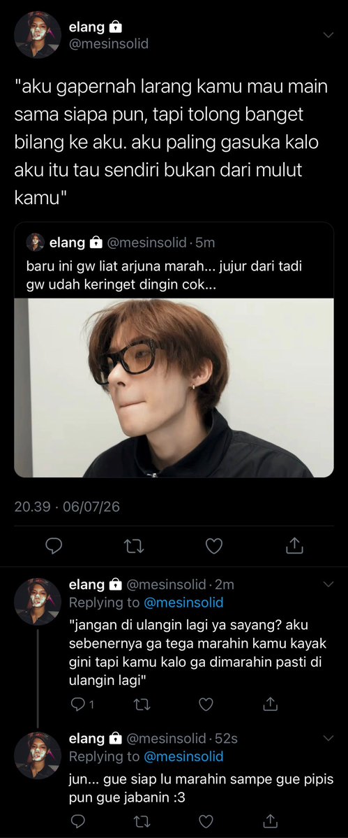 antonilpol's tweet photo. awalnya takut di marahin tapi kok akhirnya gitu??? https://t.co/VuM8VhT4XT