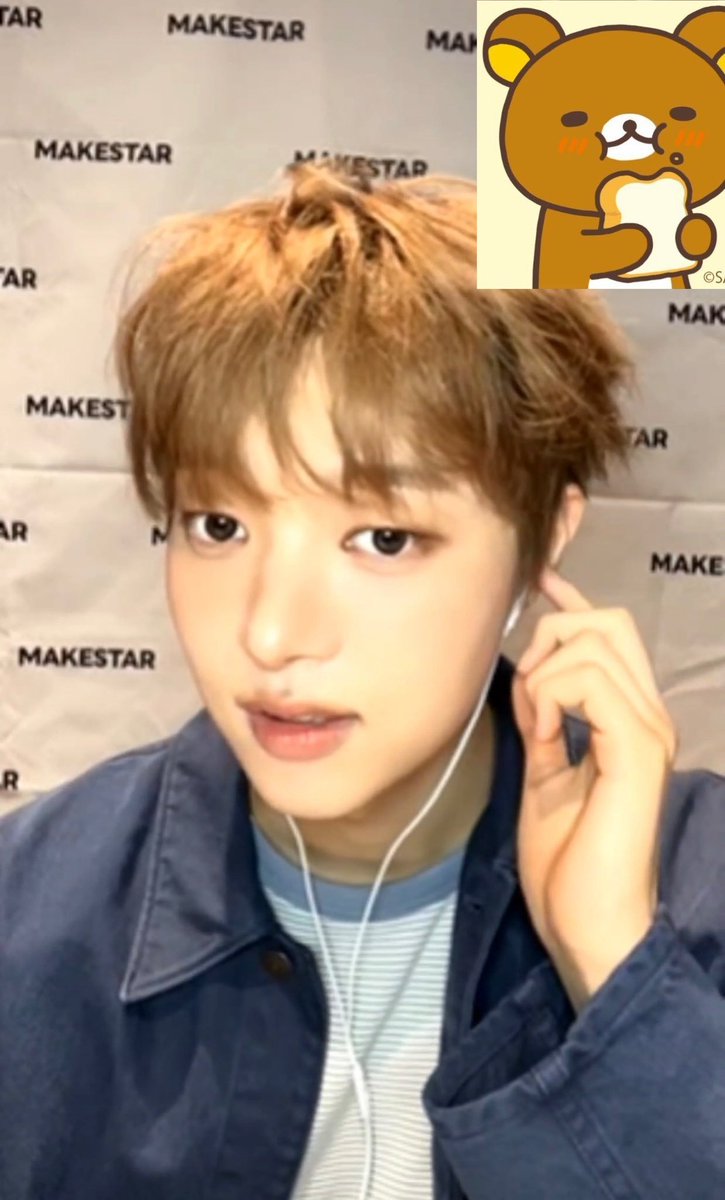 euichuuu's tweet photo. wiju looks like a teddy bear today🥺🥺🥺 wanna see him in all brown makeup now smxkkd https://t.co/uocHmDDvap