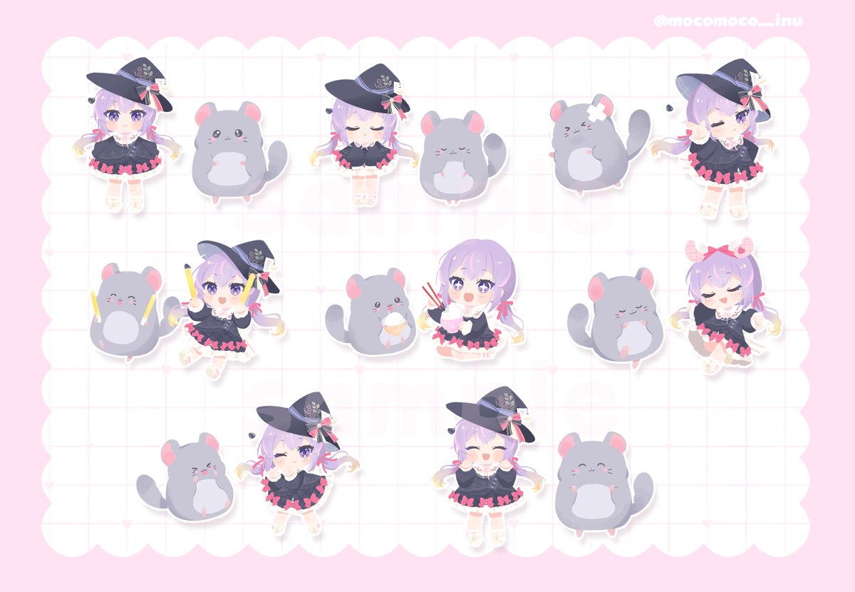 mocomoco__inu's tweet photo. 花守なつみさん(#natumi_hana)のオリジナル曲『Magic Poppin’ Girl』のMVイラストを担当させていただきました！

これまで制作したイラストも沢山使った豪華なMVに仕上げていただいてます…！！
楽曲も動画もポップで大変かわいいので、ぜひご覧ください✨

https://t.co/4Oy5aF7trQ https://t.co/qpyE2Cgrdp