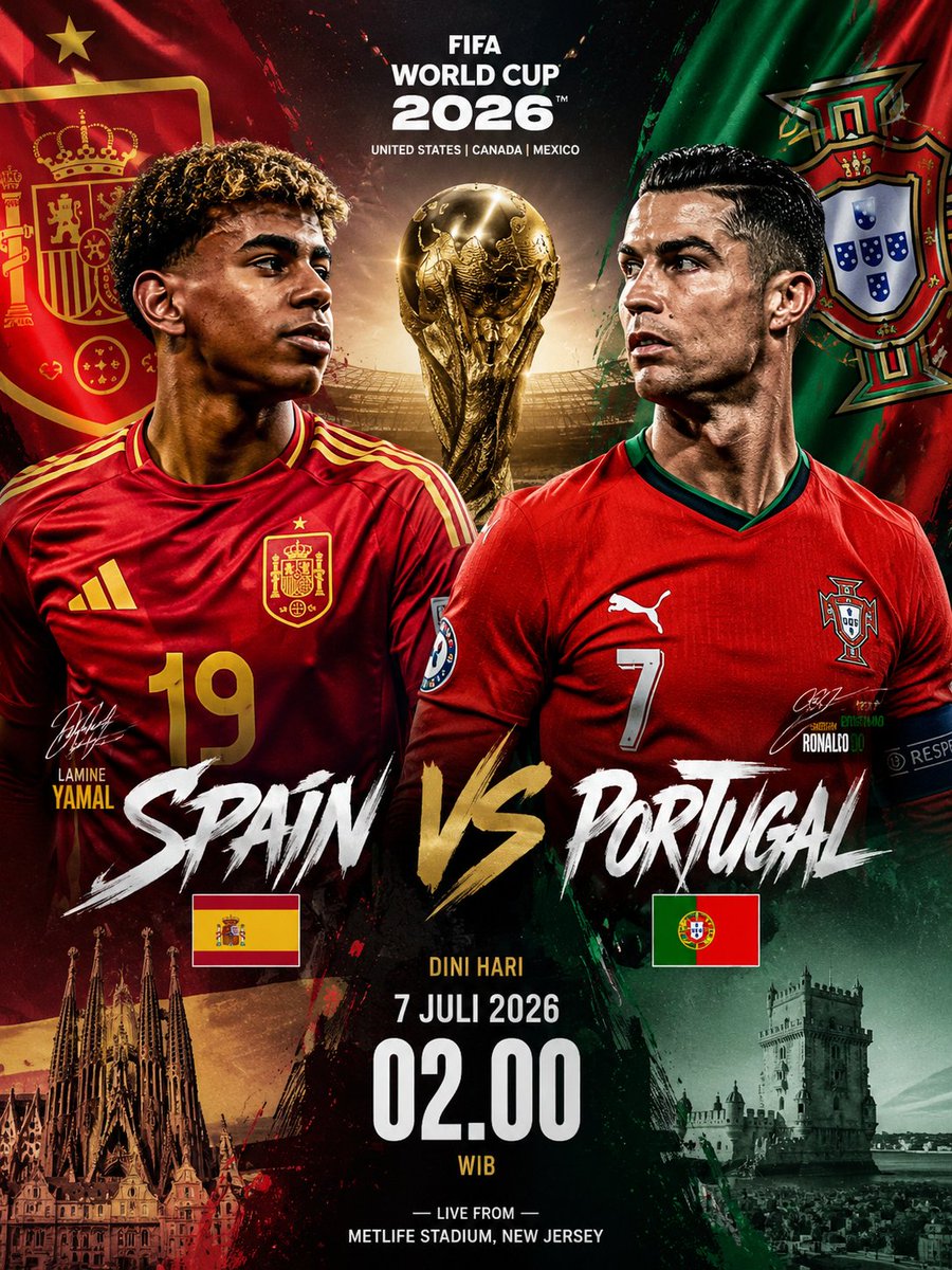 rossonerindo's tweet photo. Karena hadiah semalem gak keluar, kita Adain quiz lagi ajadeh😁

Iseng-iseng berhadiah yukk, yang mau ikutan, caranya:
Tebak score dan pencetak gol terlahir di Big Match #Spain vs #Portugal dini hari nanti!

Contoh: Spanyol 0-Portugal/Portugal 8-0 Spanyol, Cristiano Ronaldo

Syaratnya: Follow, Repost, dan Like postingan ini.

Pemenang akan mendapatkan saldo e-wallet sebesar 100k (maksimal 2 orang pemenang, kalo lebih dari 2 orang, diundi)

Yukkk gasss, buat seru-seruan!
Goodluck everyone!

*Quiz ditutup semenit sebelum laga dimulai