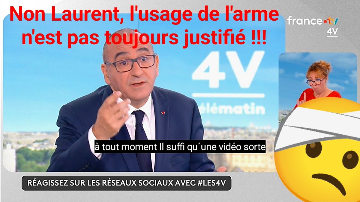 gh_thry_57yo's tweet photo. @edwyplenel 🚨 #Petition / Demain @SebLecornu veut faire voter une loi de " Présomption de légitime défense " pour les #FDO 🥺

> Allo @NunezLaurent, vous dîtes que l'usage d'une arme est toujours légitime, le passé démontre le contraire !.. 😰

> Contre ??? Signez ⤵️
https://t.co/nIBv7U4ddr https://t.co/yvTrMPAYI2