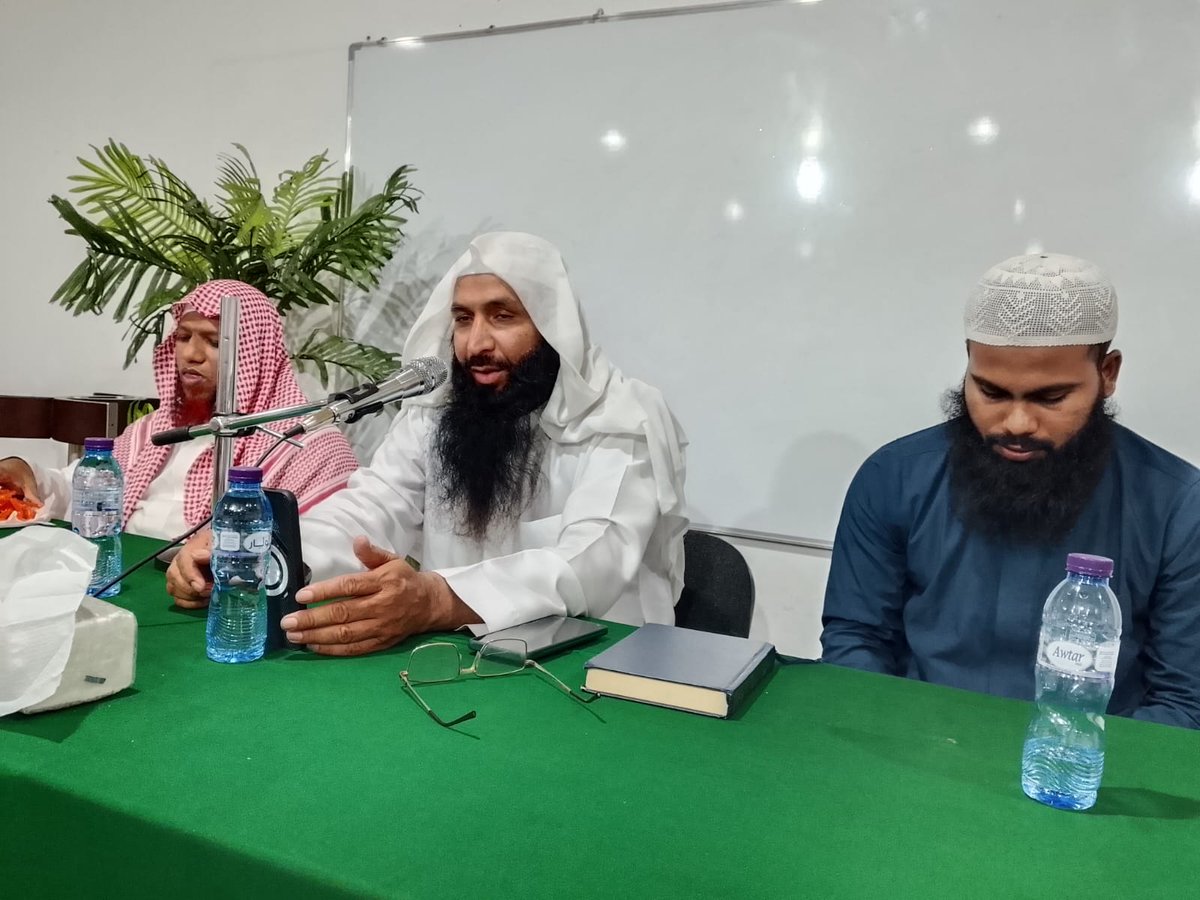 NaseemDaawa's tweet photo. مناشط إدارة الدعوة غير العربية في يوم الأحد : 20 / 1 / 1448
1 - مشاركة خارجية في ملتقى علمي من قبل الداعية / برهان الدين.
2 - كلمة بعنوان : من أفضل الأعمال إدخال السرور على المسلم للداعية / إنعام الحق.
3- محاضرة : الله رب العالمين ( عيسى ريال).
4 - محاضرة : ما الميسر؟ الداعية / مصطفى.
5- محاضرة : معوقات رزق الله ( عيسى ريال).
6- درس فقهي : كيف تكسب ألف حسنه ( برهان الدين).
7- درس في الآداب : المستشار مؤتمن ( برهان الدين اسكندر).