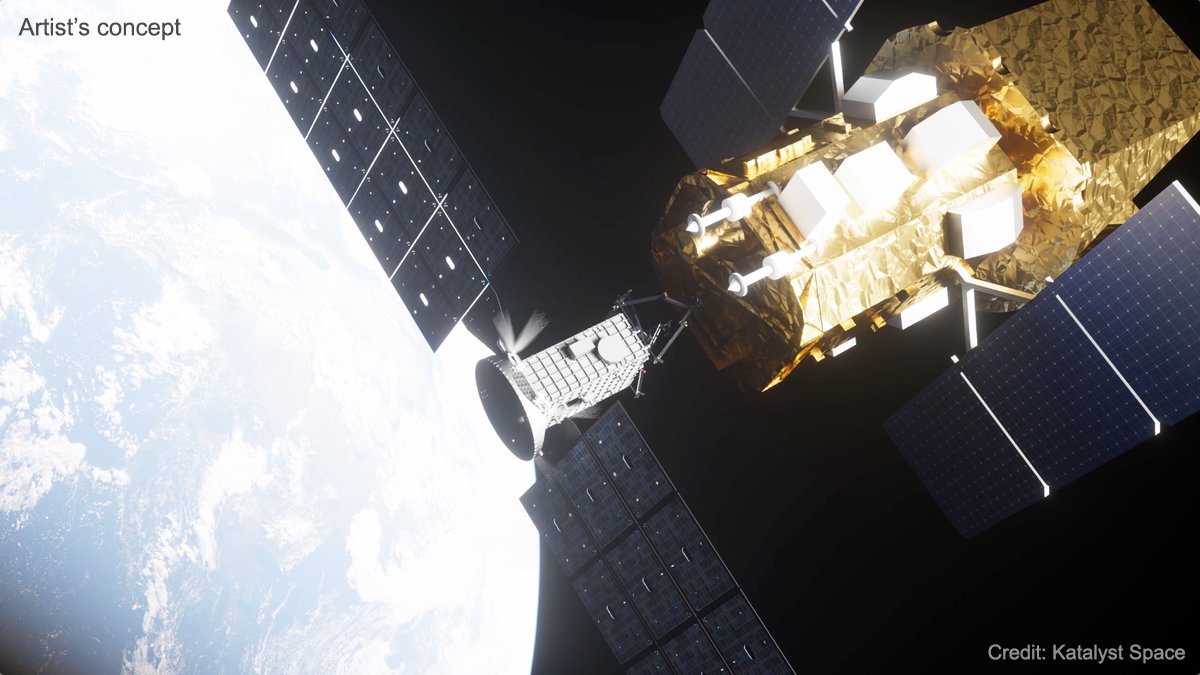 NASAScience_'s tweet photo. We're just getting started!

American ingenuity is on full display as a first‑of‑its‑kind mission is now underway to meet, capture, and boost NASA’s Swift observatory before it slips too low in Earth orbit. https://t.co/xH0nBMVn1o