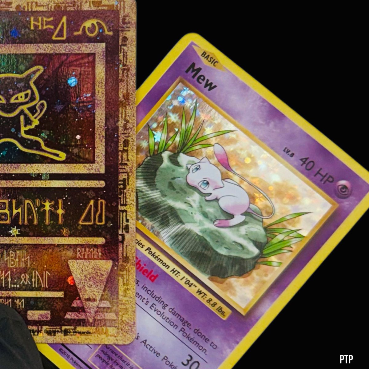 Emera1dbreak's tweet photo. Triple Mew Magic ✨ https://t.co/6iFAe8dq33