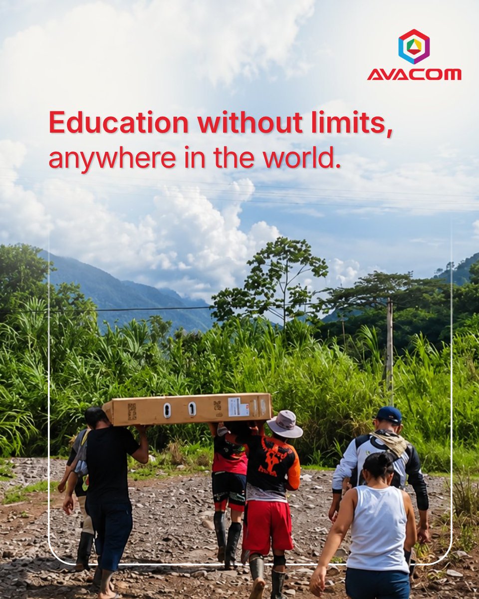 avacomworld's tweet photo. According to the United Nations, 3.7 billion people around the world do not have access to internet. That is why AVACOM focuses its EdTech solutions on “Offline First” technology, working with or without Wi-Fi. 

Everything is possible!

 #offlinefirst  #EdTech #Technology https://t.co/U4CdlMfGST