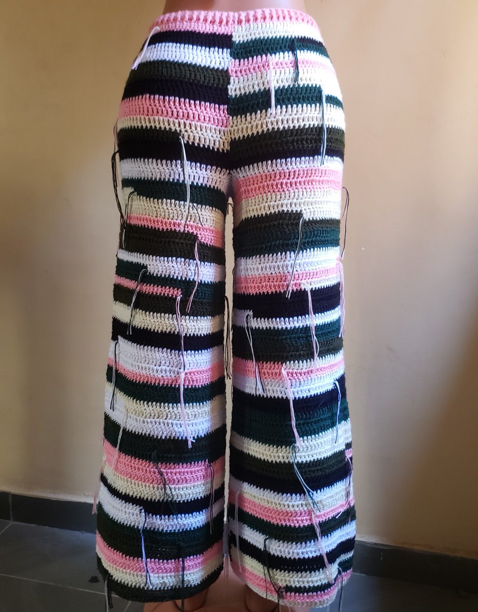 MosBasketNg1's tweet photo. Why don't you have a pair of crochet trousers? https://t.co/xUMRG2Xpcl