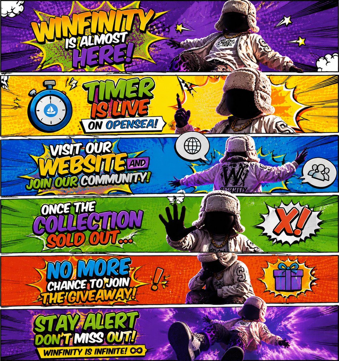 winfinitycenter's tweet photo. ⏳ WINFINITY almost liveOpenSea timer is ON ♾️🔥 Miss day one = no early access after sellout📲 Pimco | Winfinity
📢 Telegram and IG in bio♾️ Stay ready
#nft #giveaway #socialmedia #x #artwork #collection #opensea #quality #ai #launch https://t.co/mwJYQPpJmo