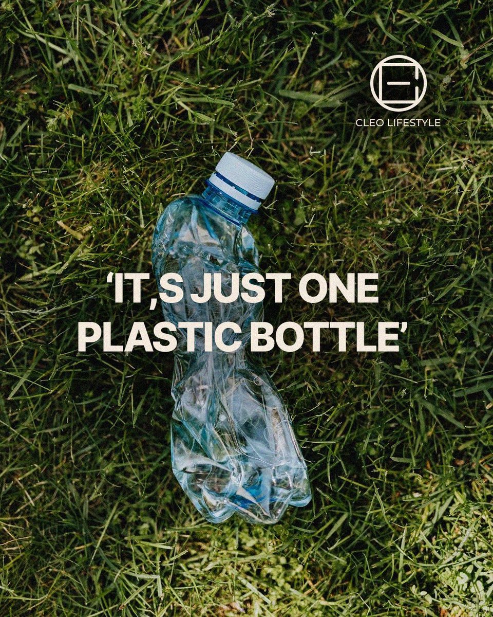 Cleolifestyle's tweet photo. The planet doesn’t need another plastic bottle.
You don’t either.

Refill. Reuse. Repeat. 🌍

#PlasticFreeJuly #EcoFriendly

Option 5 (Most impactful)
“It’s just one plastic bottle.”

Until billions of people say the same thing.

#PlasticFreeJuly #ChooseReuse #CleoLifestyle https://t.co/DRxWYwpARY