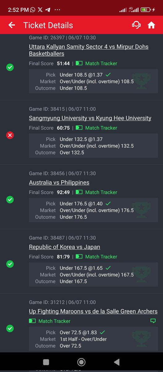 001Spotlight's tweet photo. Always cut 1. 🎯  
Wins ✅ and losses ✗ — that’s the grind.  
Stay disciplined, trust the process, and keep the streak alive.  

SportsBetting #Basketball #AlwaysCut1 https://t.co/rotM5ZyjQS