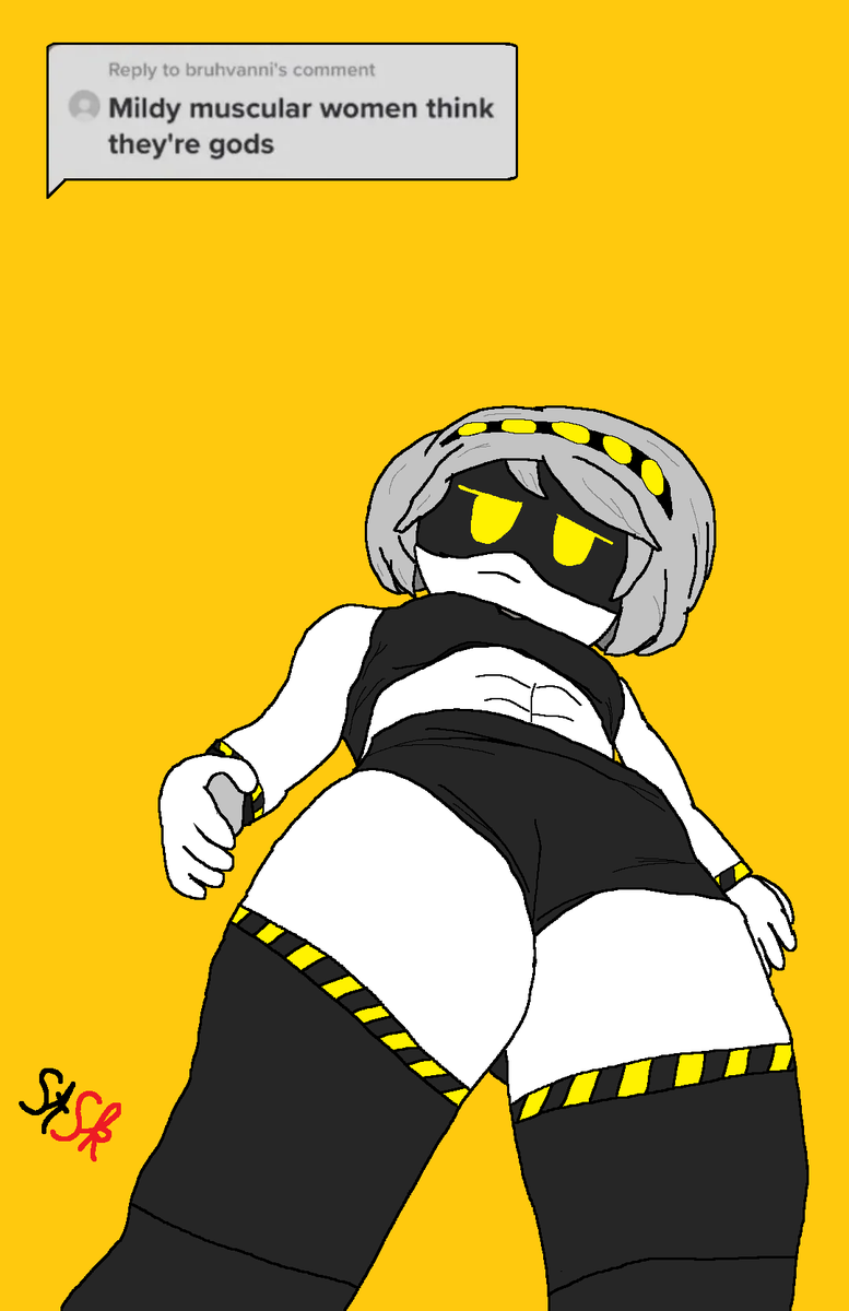 Stickier_Skunk's tweet photo. Back from the grave to post 1 peice of art and then never return to twitter again
#murderdrones #serialdesignationv https://t.co/SrTnrWuEuX