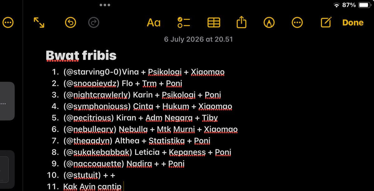 mlkaschmidt's tweet photo. Tman2 samud yg mw fribis ku atw trade dn mrasa blm di list bs list lg dibawah yhhh, nama + prodi + variant cuking nyaaa https://t.co/oNAv0g22pd