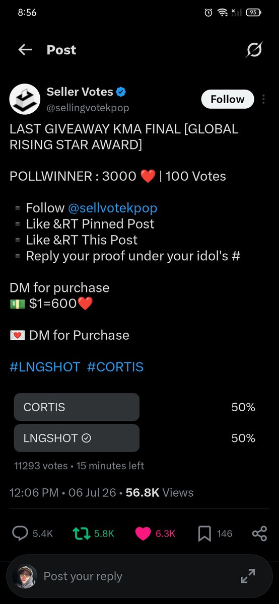 kailovewin's tweet photo. @sellingvotekpop @sellvotekpop for #LNGSHOT 🙏🏻 https://t.co/alQ8jPICzx