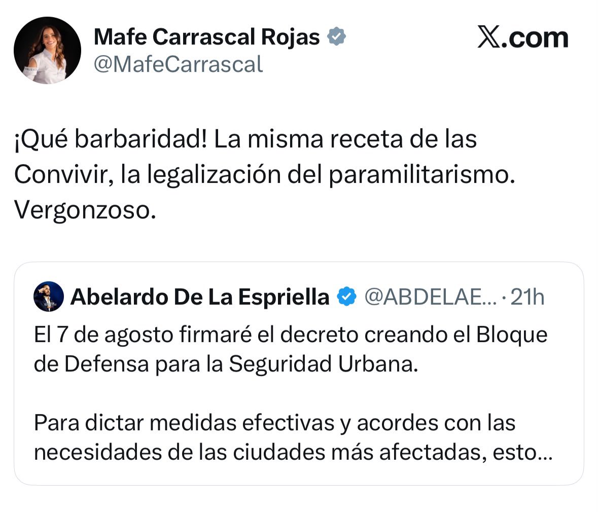 MariaFdaCabal's tweet photo. Carrascal. Los que jugaban a los “congelados” fueron ustedes con los paramilitares como Mancuso y Clan del Golfo. 

Barbaridad negociar con los criminales para que mataran, secuestraran y extorsionaran a millones en este país. https://t.co/FSaVdNTlOA