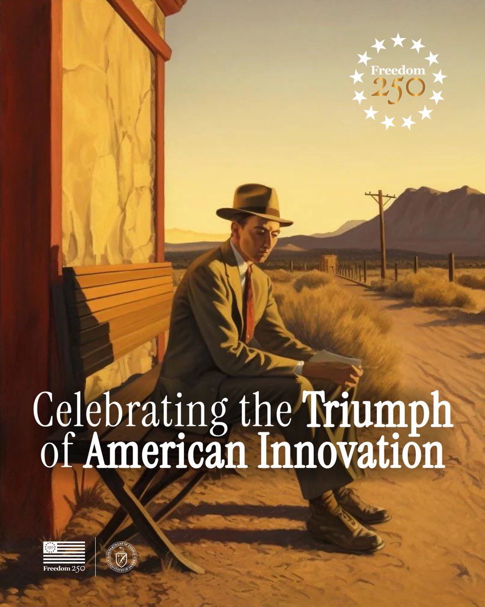 NNSANews's tweet photo. As America celebrates 250 years of freedom and strength, we also celebrate the triumph of American innovation.

From the scientists and engineers of the Manhattan Project to today’s world-class workforce across the Nuclear Security Enterprise, innovation has helped secure our nation and preserve peace through atomic strength.

For generations, @NNSANews has built on that legacy—advancing the science, technology, and capabilities that keep America safe. 🇺🇸
