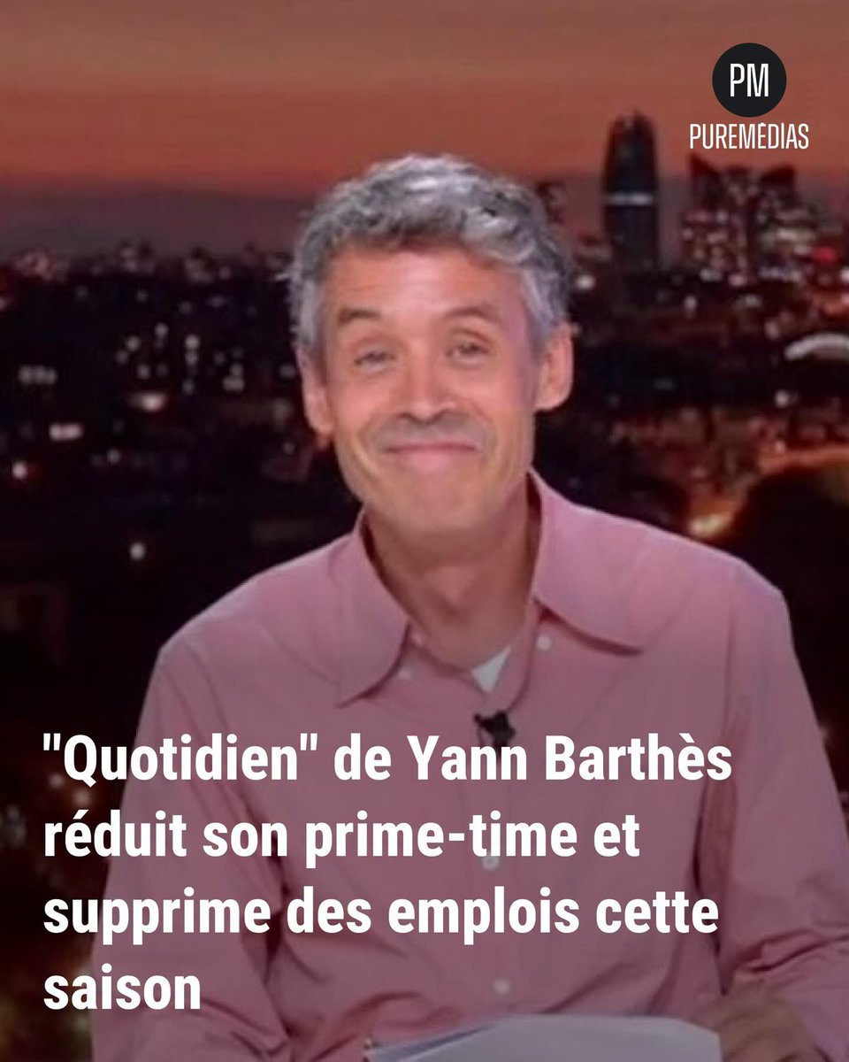 platinium230's tweet photo. Ben ça c’est ballot alors !!!
Le gauchisme ne fait-il plus recette ??!

"Quotidien" de Yann Barthès réduit ses prime-times et supprime des emplois. La baisse des recettes publicitaires impose une austérité à TMC. https://t.co/BqEJApXtYv