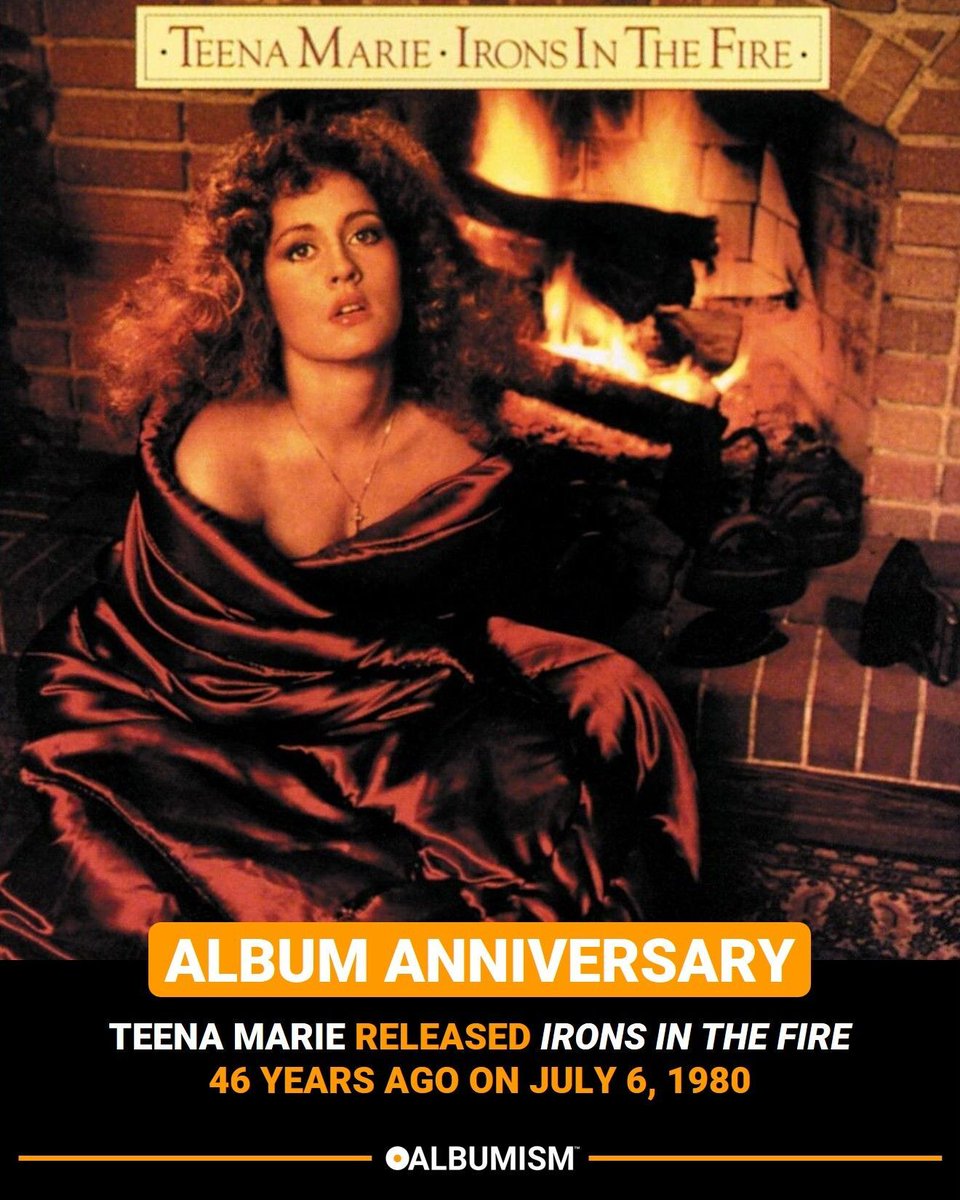 Albumism's tweet photo. Teena Marie released ‘Irons In The Fire’ 46 years ago on July 6, 1980 | Listen to the album + revisit our tribute here: https://t.co/NT6u9LZ3jE https://t.co/JNSt9yRcli