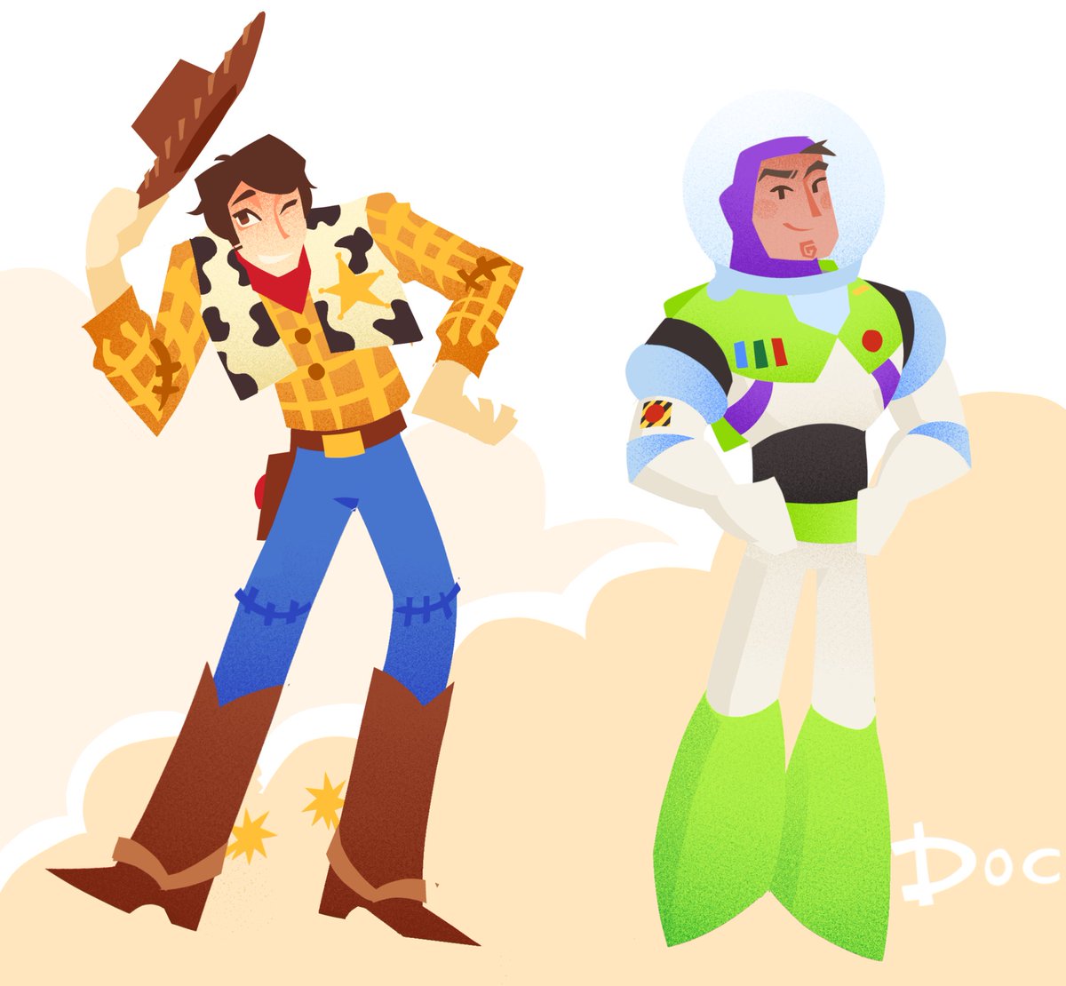 docctor_c's tweet photo. A little obsessed with fanfiction from @sentaurinasai 
#toystory https://t.co/2zDdNedaEW