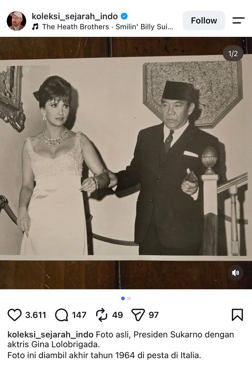 LambeSahamjja's tweet photo. kirain soekarno tukang kaw*n itu cuma gosip belaka https://t.co/bZsobOlOqF